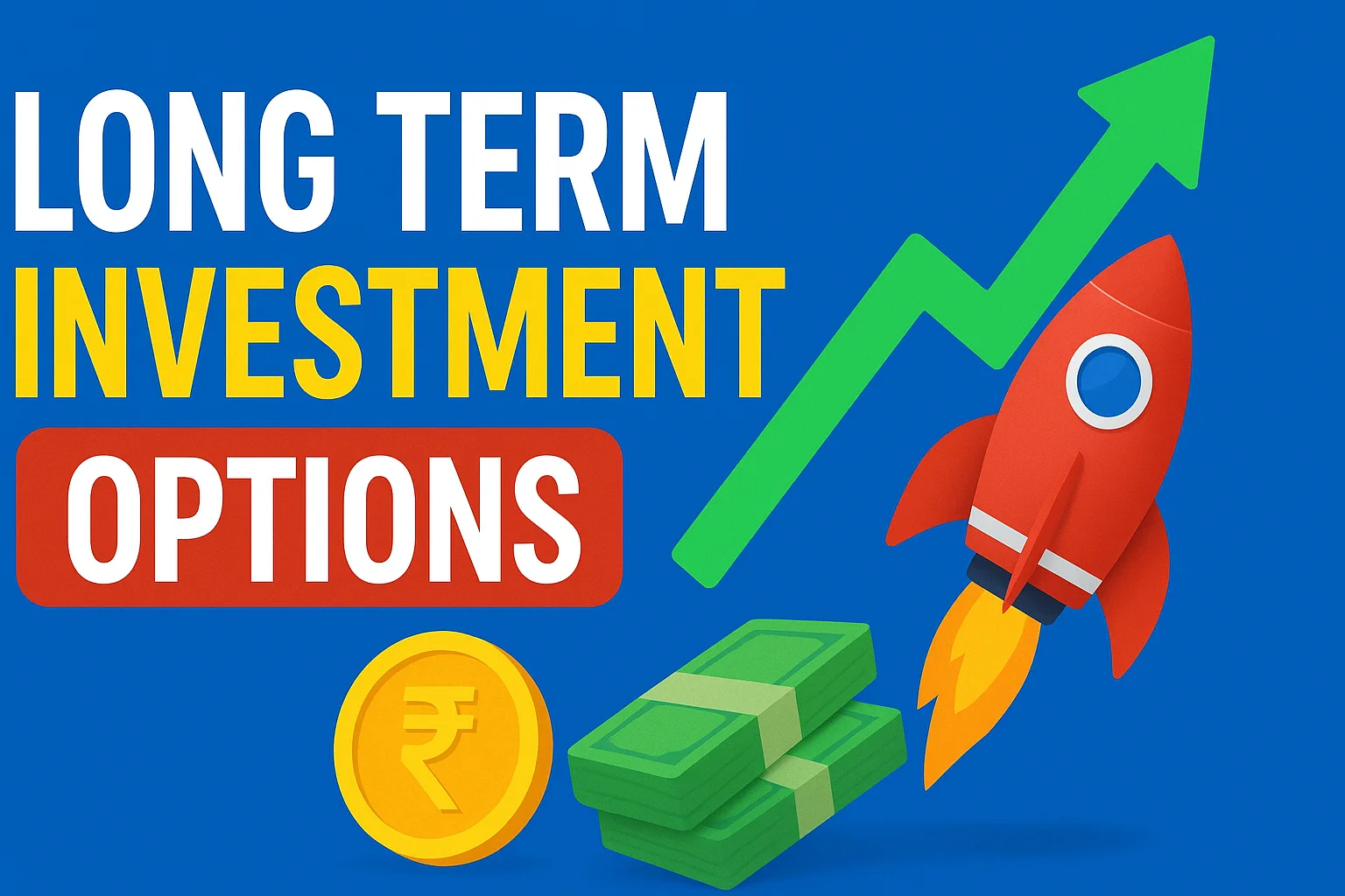 Best long term investment options in India with low risk and high returns
